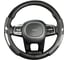 Оплетка SKYWAY Glamour-8 M, черно-серебристая, экокожа S01102491 1
