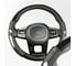 Оплетка SKYWAY Glamour-8 M, черно-серебристая, экокожа S01102491 2