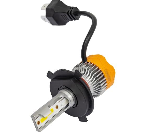 Автолампа-LED SKYWAY (аналог ксенона) H4(MINI), 12/24V 22W 6000K 1500Lm 2-конт., 2 шт. S08701022