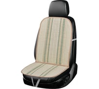 Накидка сиденья SKYWAY Summer-01 папирус, бело-зеленый S01302043