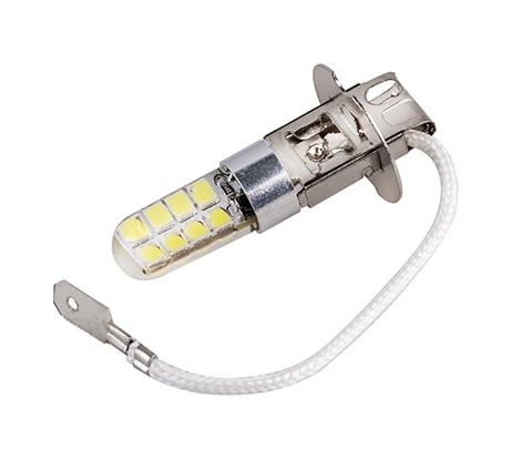 Автолампа SKYWAY диод H3 12/24V 16 SMD диодов 1-конт белая, 2 шт. S08202077