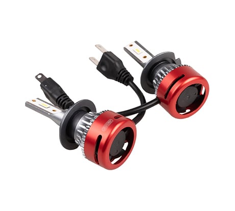 Автолампа-LED SKYWAY (аналог ксенона) H7(F8), 12/24V 25W 6000K 4000Lm 1-конт., 2 шт. S08701030