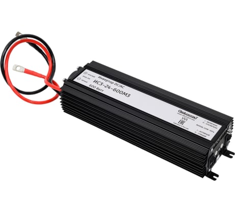 Инвертор-преобразователь напряжения СИБКОНТАКТ ИС3-24-600М3 DC/AC 24/220 В, 600 Вт УТ000007314