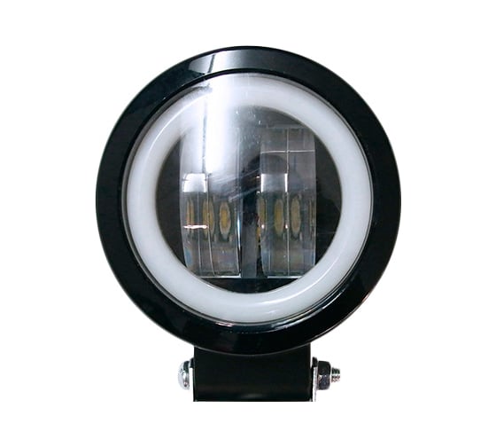 Светодиодная фара Вымпел WL-520 неоновый обод, круглый, 2LED, 20 Вт 5251