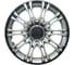 Колпаки LION X5 R15, серебристо-черный, комплект 2 шт. AK1525 1