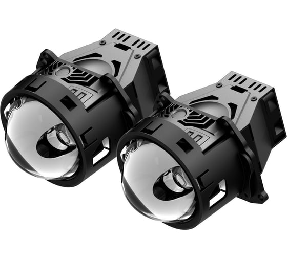 Модуль AIRLINE BI-LED PRO, 3 дюйма (3), 40/70Вт, 5100/6800Лм, 6000К, 12В, комплект 2 шт. ABLM002