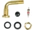 Вентиль для б/к шин AIRLINE PVR 32, латунь, 2 шт ATRVPVR32-01 4