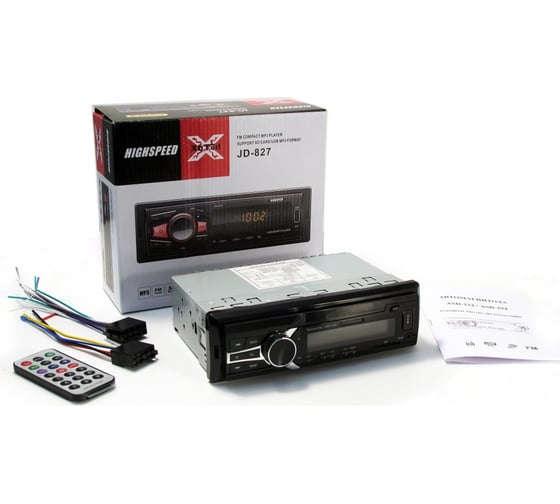Магнитола Вымпел ASD-234 FM/USB/AUX, пульт дистанционного управления 4072