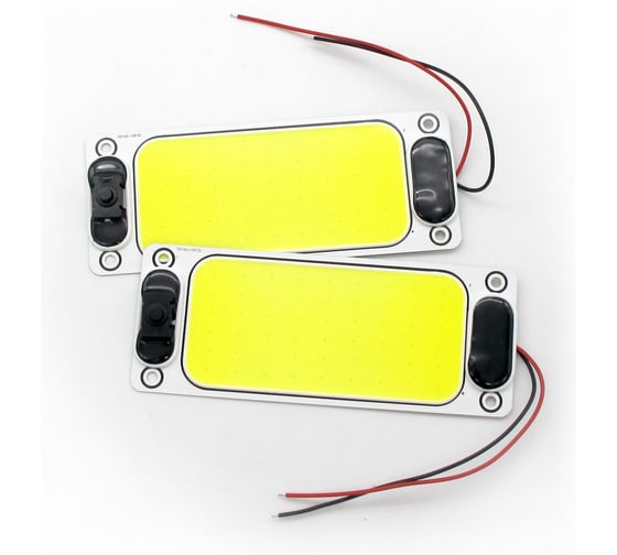 Светодиодный светильник салона Вымпел СС-03, 12-85В (2шт, 54LED, 15х6х0,2 см) 4094