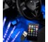 Подсветка салона Вымпел USB (4 планки по 12Led, 8 цветов, светомузыка, пульт) 4090 2