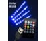 Подсветка салона Вымпел USB (4 планки по 12Led, 8 цветов, светомузыка, пульт) 4090 11
