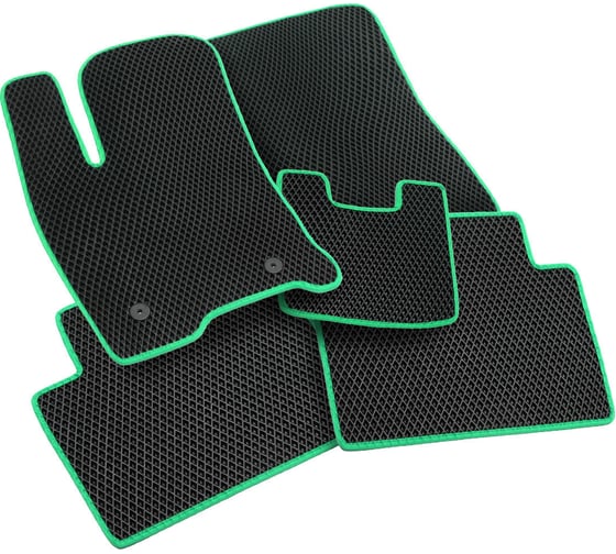 Коврики Vicecar ЕВА / EVA / ЭВА для Honda Civic IX седан 2011 - 2015 EV16025-изумрудный 1