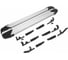 Порог-площадка Rival Slim silver S180AL + комплект крепежа к порогам, RIVAL, Geely Tugella (2020-) S180AL.1907.1 1