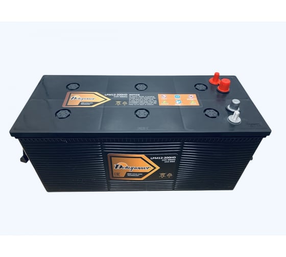 Морской тягово-стартовый аккумулятор Dekarouse LPM12-240HD (AGM) LPM12-200HD