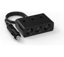 Разветвитель прикуривателя на 3 c USB KS-is QC3.0 KS-435