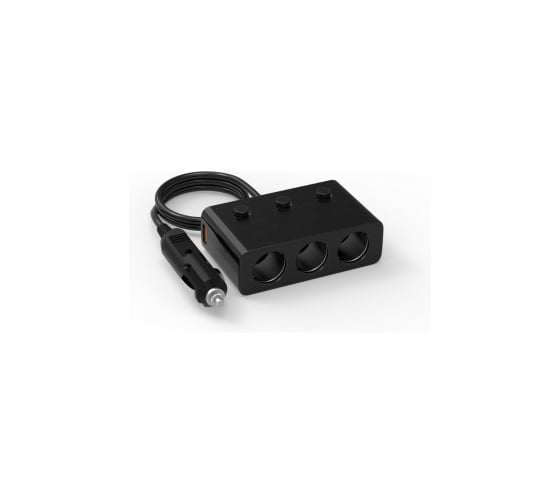 Разветвитель прикуривателя на 3 c USB KS-is QC3.0 KS-435