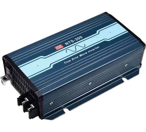 Инвертор MEAN WELL NTS-300-212EU автомобильный 12-220В, 300Вт с многоуровневой защитой, переключаемым выходным напряжением 200-240В, встроенным вентилятором, чистым синусом 5500453