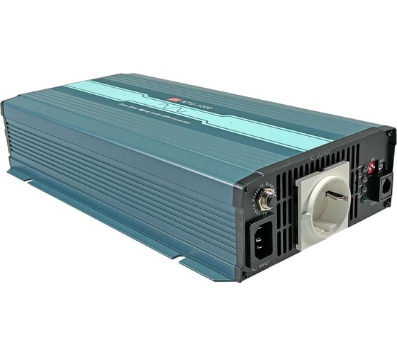Инвертор MEAN WELL NTU-1200-212EU с функцией UPS, DC/AC 1200 Вт 12 В 5342890