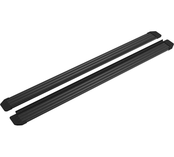 Порог-площадка Rival Slim black S173ALB + комплект крепежа к порогам Nissan Navara 2005-2010-2015/Nissan Pathfinder 2004-2010-2014 S173ALB.4105.1