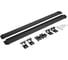 Порог-площадка Rival Slim black S160ALB + комплект крепежа к порогам Jeep Grand Cherokee 2010-2013-2018 S160ALB.2703.1 1