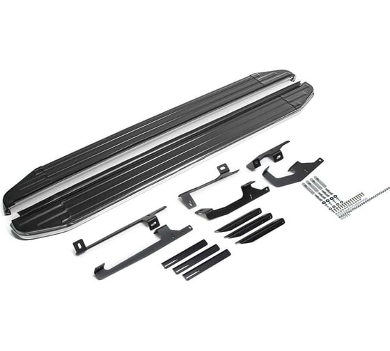 Порог-площадка Rival Premium A180ALP + комплект крепежа, RIVAL, Haval Jollion 2024-; Haval H3 2024- A180ALP.9409.1