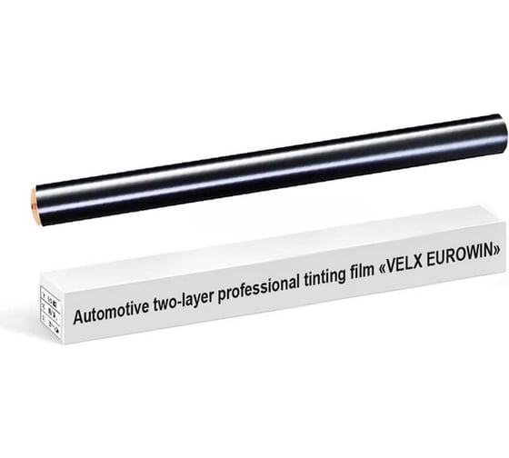 Пленка тонировочная VELX EUROWIN PROF 75% Сharcol (1,52м х 30.0 м) профессиональная двухслойная 2PL 56819