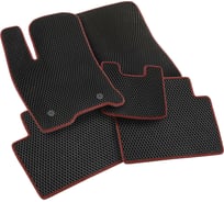 Коврики Vicecar ЕВА / EVA / ЭВА для Mercedes CLA-класс C177 / X177 2013 - 2019 EV29032-бордовый