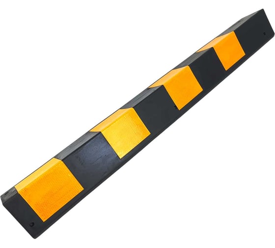 Демпфер угловой резиновый SRTK прямые светоотражатели ДУ-8*900 (900х100х8) DYR.P.8.900