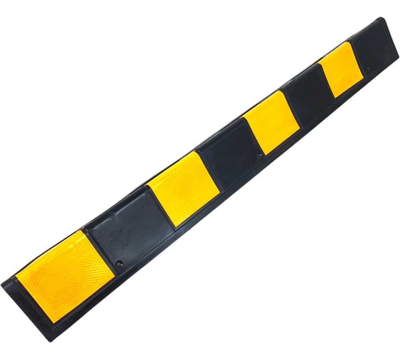 Демпфер угловой резиновый SRTK световозвращающий ДУ-12 (900х100х12) DYR.12.900