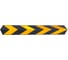 Демпфер угловой резиновый SRTK косые светоотражатели ДУ-8 (800х100х8) DYR.K.8.800 3