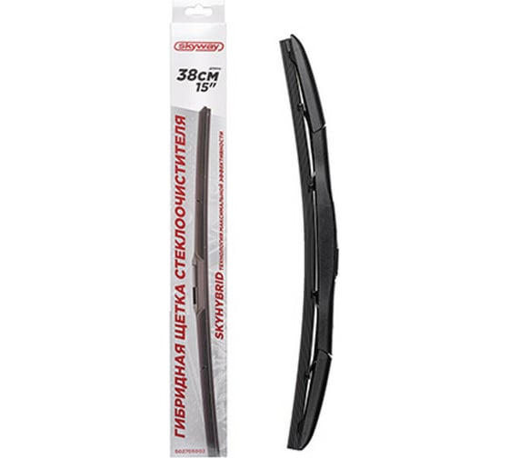 Щетка стеклоочистителя гибридная 38 см, 15" SKYWAY S02705002