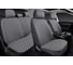 Накидки PSV 5D V001EL70 серые, белая отстрочка, комплект на весь салон, велюр 139052 1