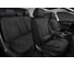 Накидки PSV 5D V001PL70 с поддержкой, черные, белая отстрочка, комплект на весь салон, велюр 139053 1