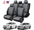Чехлы автомобильные PSV для Hyundai Solaris I/Kia Rio III 2010-2017, хэтчбек, Loto, черно-серые Статус 140078 1