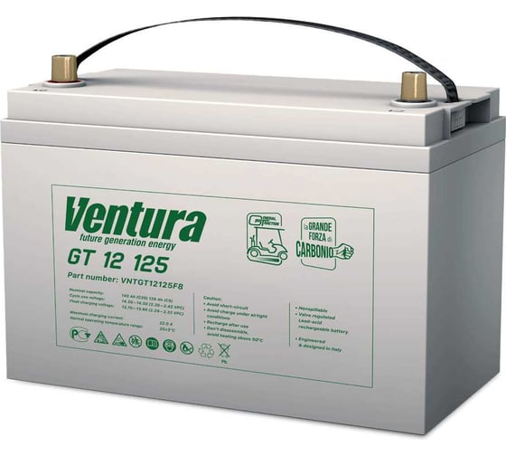 Аккумуляторная батарея тяговая Ventura GT 12 125