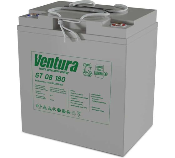 Аккумуляторная батарея тяговая Ventura GT 08 180 1