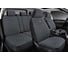 Накидки PSV 5D Len Sport серые, белая отстрочка, комплект на весь салон, лен 138654 1