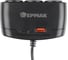 Разветвитель прикуривателя ЕРМАК 3 выхода, 1 USB, 60 W, 2.1 А, 12/24 В, пластик 738-019 8
