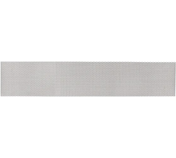 Облицовка радиатора декоративная DolleX 100x20 см, серебро, ячейки 6x4 мм DKS-045