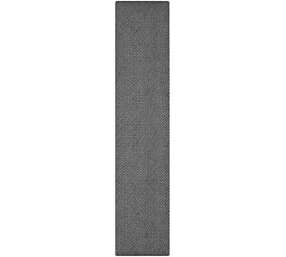Облицовка радиатора декоративная DolleX 100x30 см, черная, ячейки 6x4 мм DKS-042