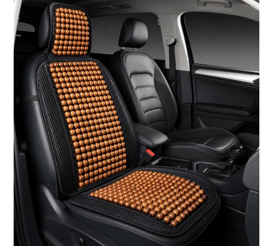 Накидка PSV массажная P2009 PLUS с поддержкой шарики Бежевый 1 шт 137144