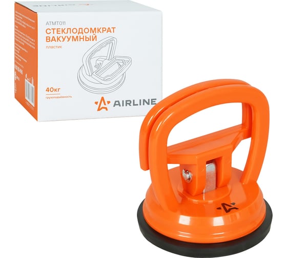 Стеклодомкрат вакуумный мини AIRLINE, г/п 5кг, пластик ATMT010