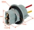 Патрон AIRLINE 2 pin, с проводами, для лампы P27/7W 3156 AECC109 5