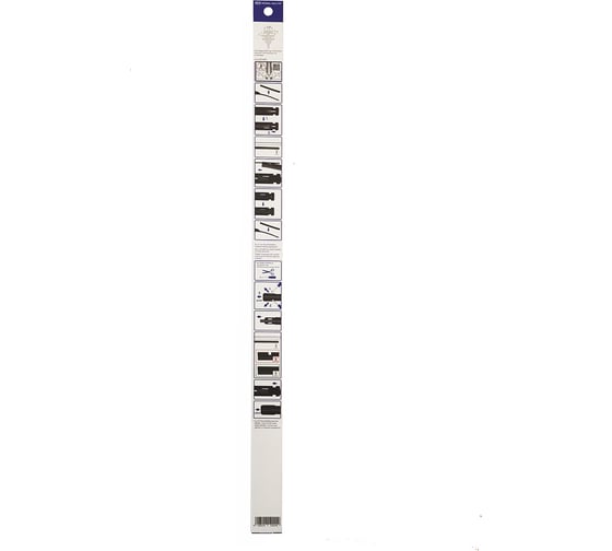 Резинки для щеток профиль «БОШ» FLAT 2 шт, 28"/71 см Alca 120280