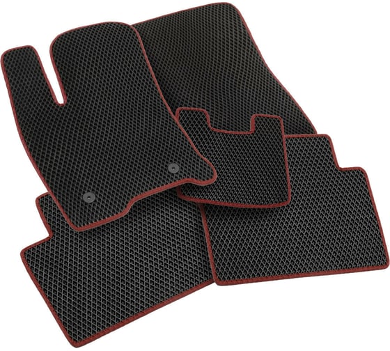 Коврики Vicecar ЕВА / EVA / ЭВА для Great Wall Wingle 5 2011 - 2015 EV15014-бордовый 1
