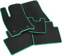 Коврики Vicecar ЕВА для Toyota Mark / Сhaser / Cresta 110 /правый руль 2000-2004 EV45023-изумрудный