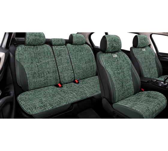Накидки на весь салон PSV Decor зеленые, велюр 139169 1