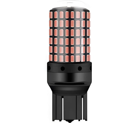 Лампа светодиодная AIRLINE P21/5W (BAY15D) PLUS, 6000K (Белый), 12В, 16Вт, 144LED, Биполярная (10 шт.) AEAR164 1