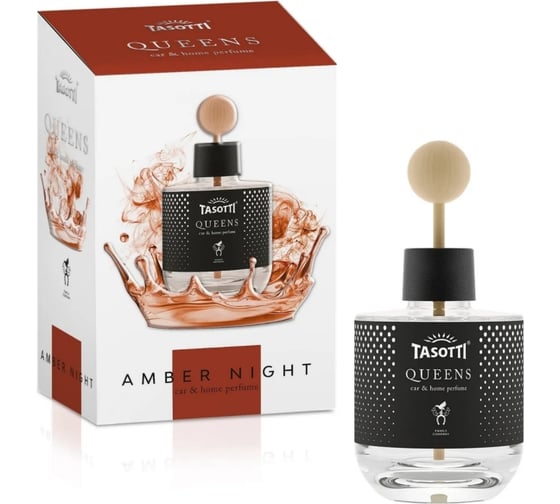 Ароматизатор Tasotti QUEENS Amber Night, баночка TQ01 1