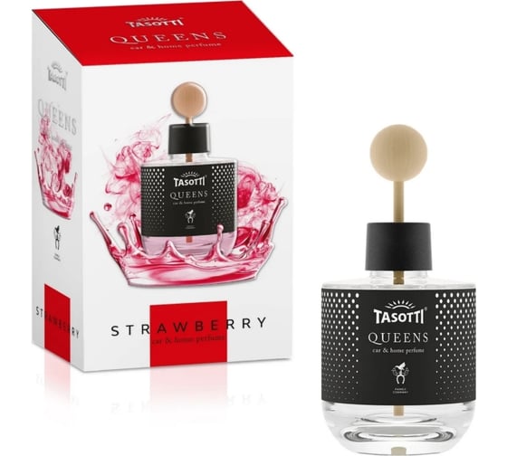 Ароматизатор Tasotti QUEENS Strawberry, баночка TQ10 1